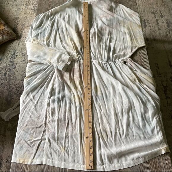 Young Fabulous & Broke Raine Tie Dye Wrap Dress Women Size S - Picture 12 of 14
